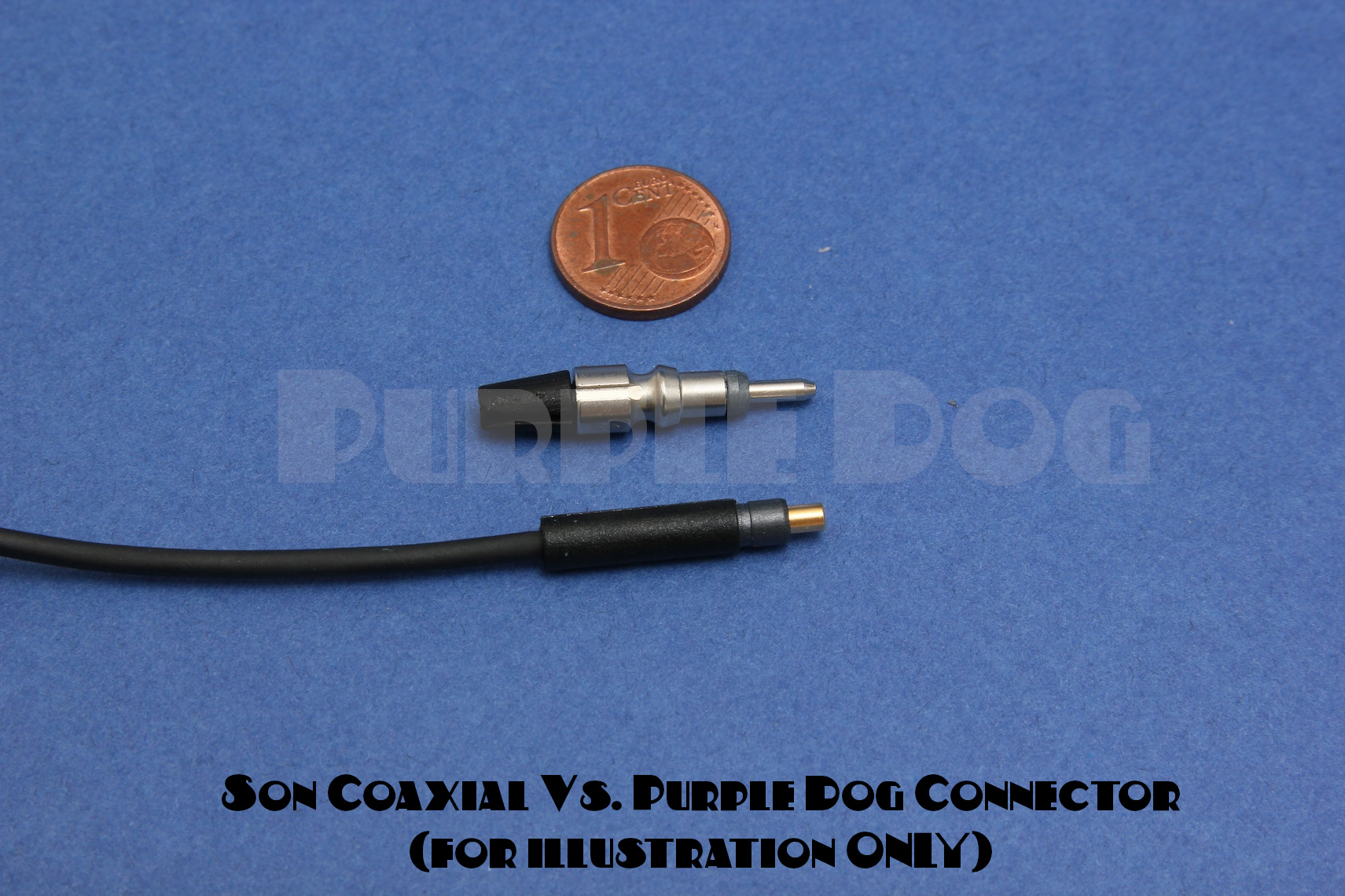 SON coaxial MALE vs Purple Dog